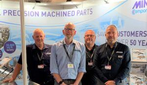 Mini Gears Technical Sales Team at Farnborough International Airshow
